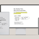 The reMarkable 2 tablet alongside the company's apps for desktop and mobile devices.